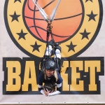 photo-Camille Cerf dans le Turbo Basket