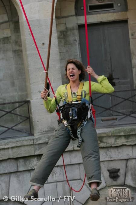 Christelle Ballestrero dans l'aventure du Rocket-man(2006)