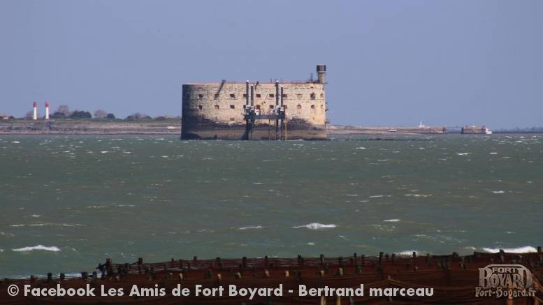 Le fort vu depuis l'île d'Oléron le 03/04/2021(2021)