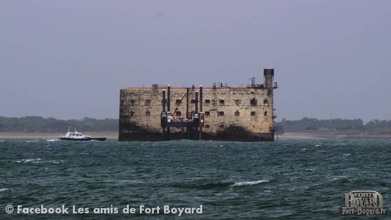 Le fort vu depuis Oléron(2021)