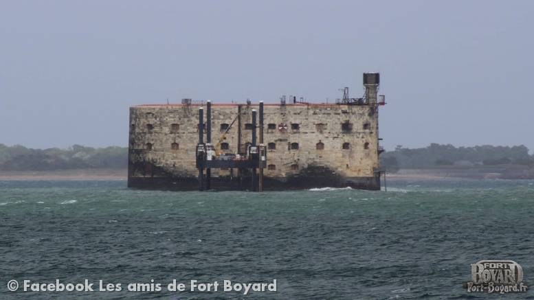 Le fort vu depuis Oléron(2021)