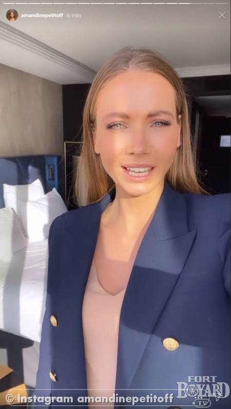 Miss France à l'hôtel avant le tournage(2021)