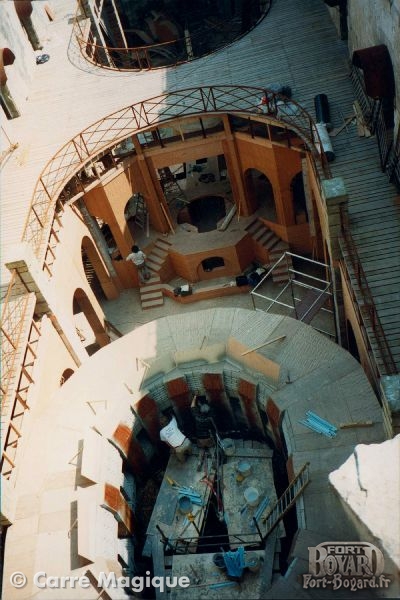 La Salle du trésor en construction(1990)