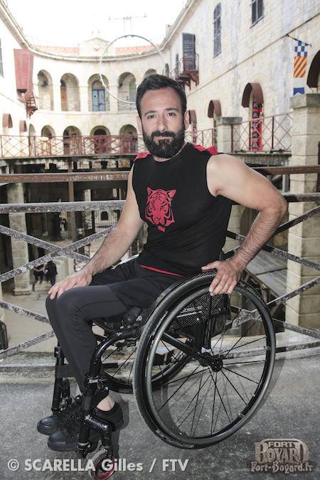 Michael Jeremiasz premier candidat en fauteuil roulant sur le fort(2017)