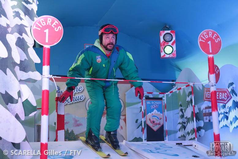 Bruno Guillon dans la nouvelle aventure du Ski(2017)