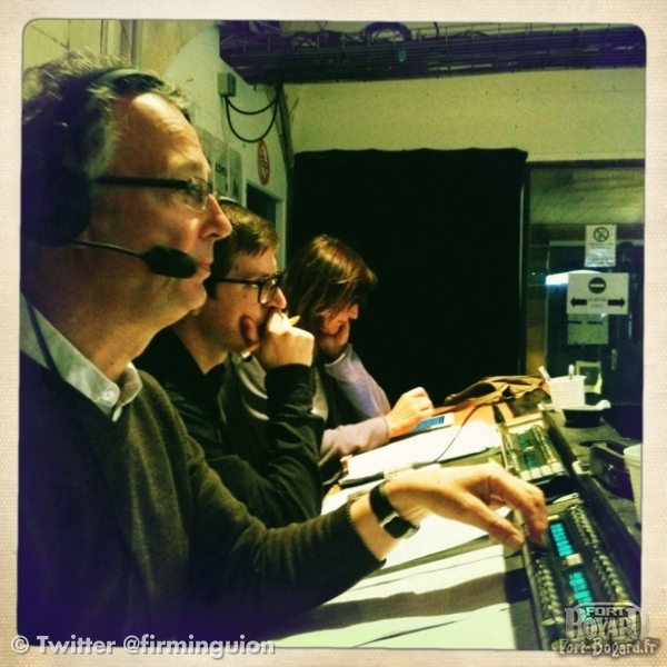 Le producteur de #fortboyard #France2  est très concentré !(2012)