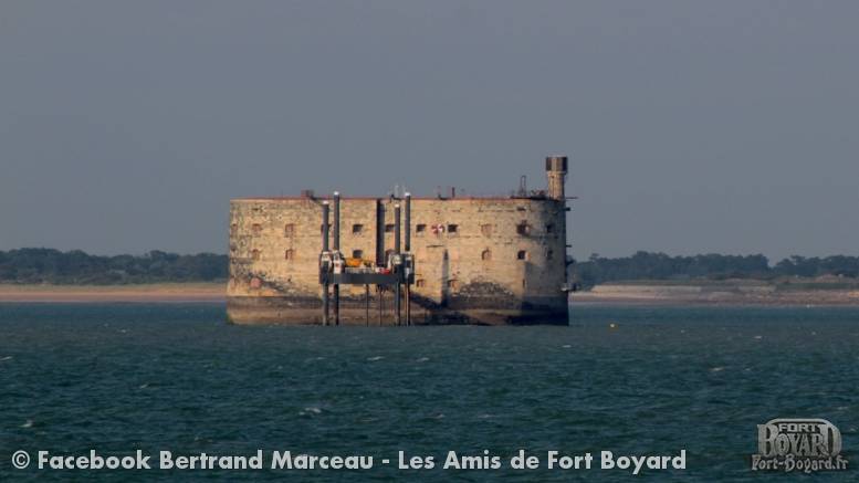Le fort vu depuis Oléron(2020)