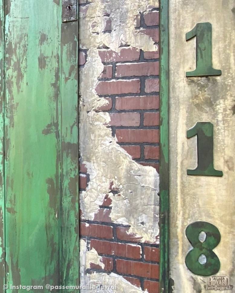 La photo du jour de Passe-Muraille : un détail de la porte de la cellule 118(2020)