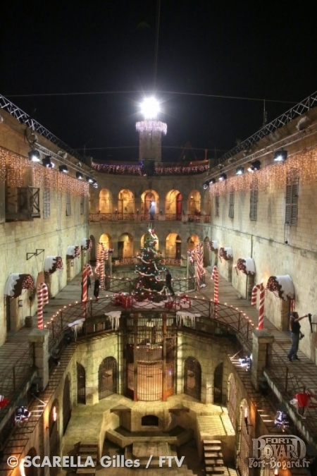 Le fort décoré pour les fêtes de fin d'année(2012)