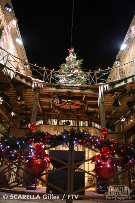 Le fort décoré pour les fêtes de fin d'année(2012)