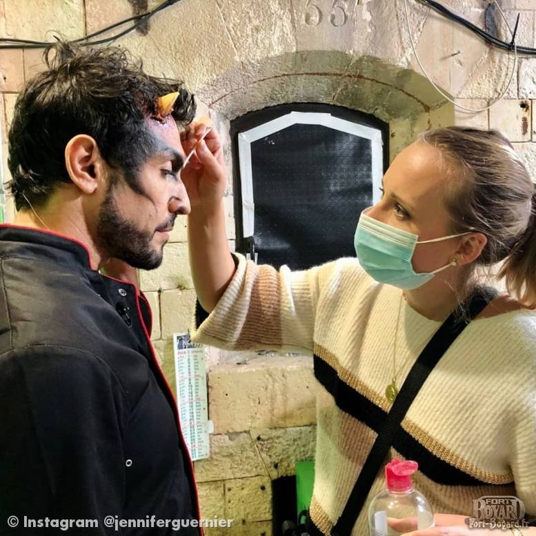Retouches maquillage pour Willy Rovelli(2020)