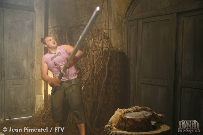 Matthieu Bataille dans la cellule d'Excalibur(2007)