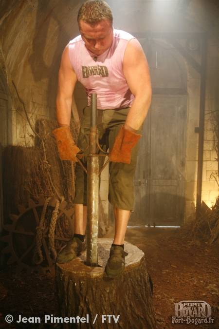 Matthieu Bataille dans la cellule d'Excalibur(2007)
