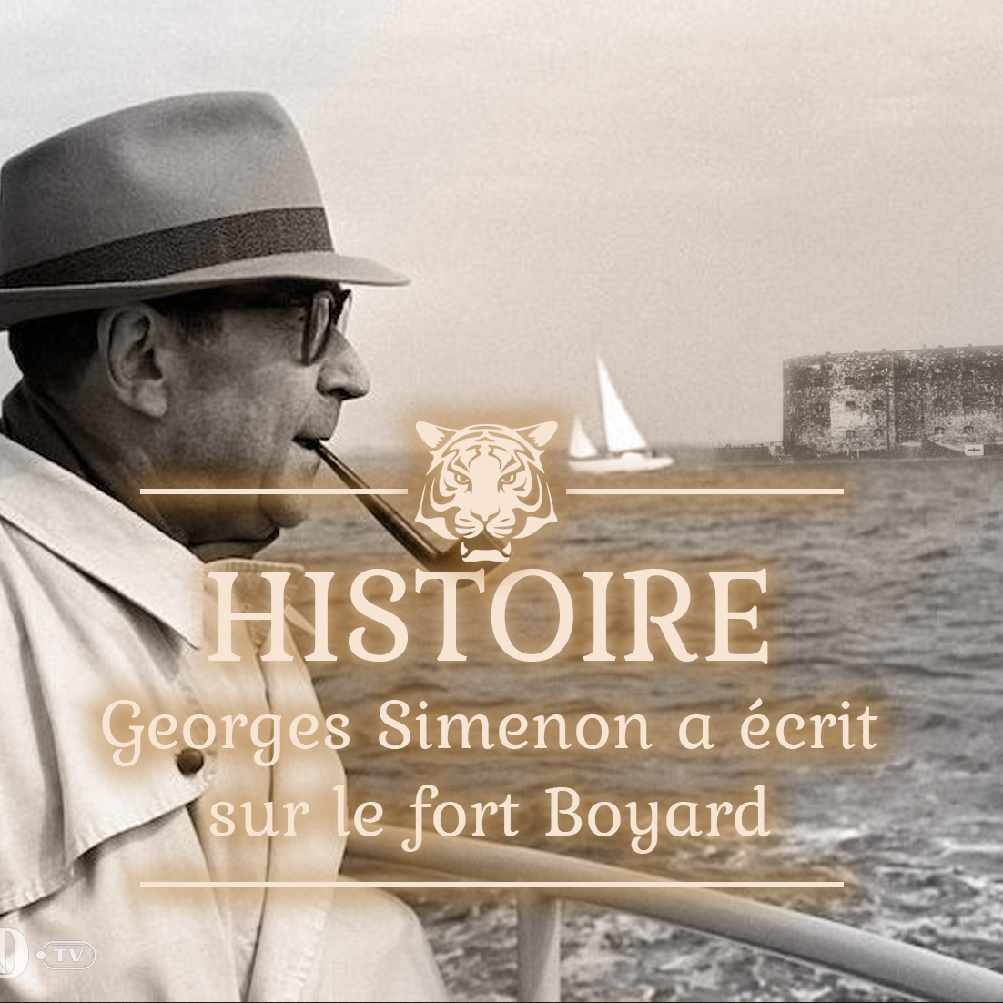 Quand Georges Simenon écrivait sur le fort Boyard